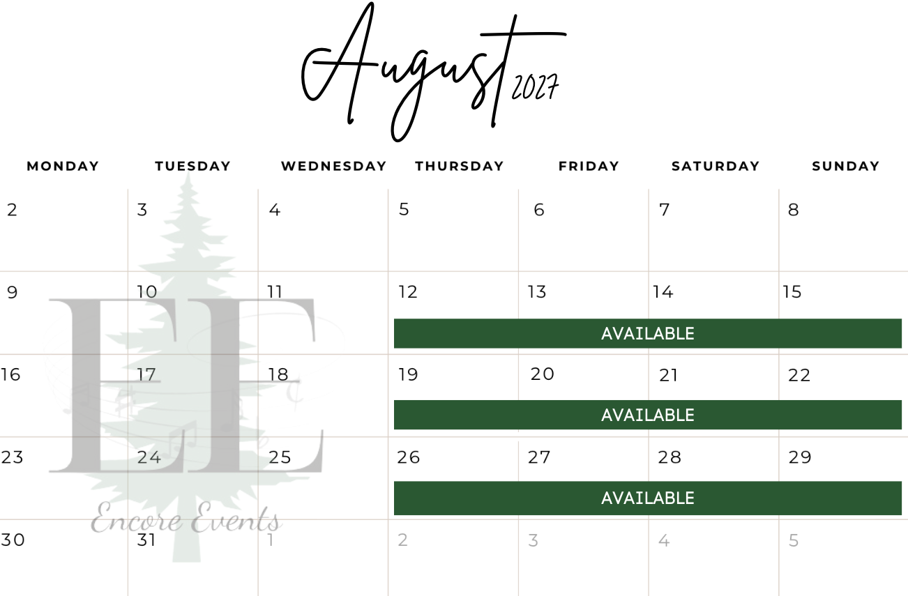 August 2027 availability calendar EE edited, Camp Encore Coda
