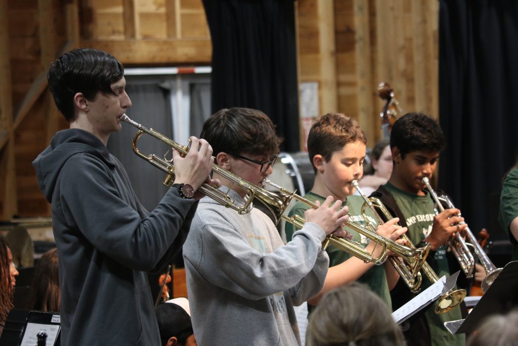 Music Camp, Day or Overnight? 4 Trumpet Boys, Camp Encore Coda