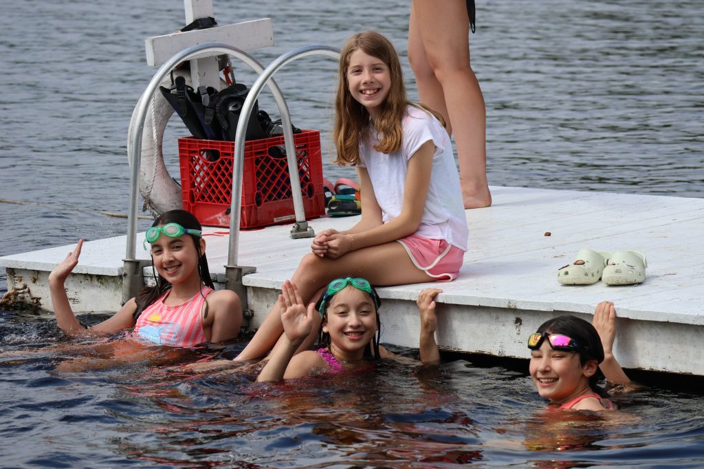 happy swimmers, Camp Encore Coda